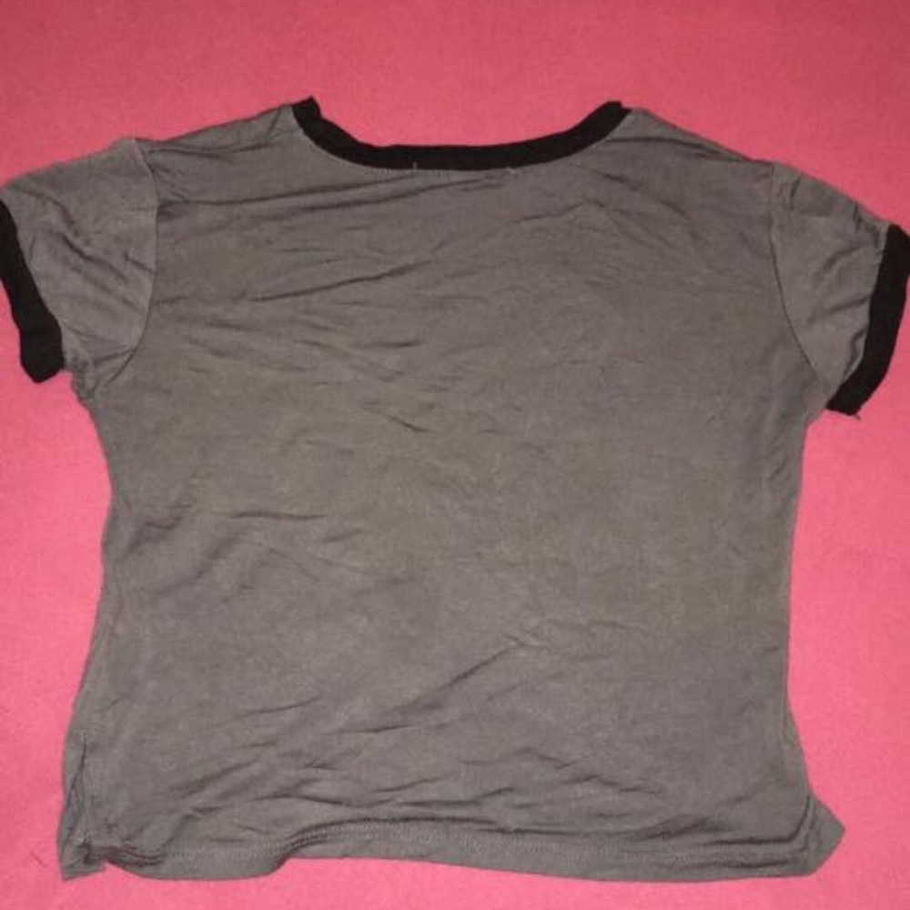 Midriff Ringer Top - Picture 3 of 3